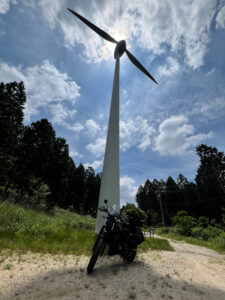 上矢作風力発電所 風の森展望台