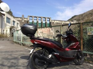 PCX150 丸山ダム